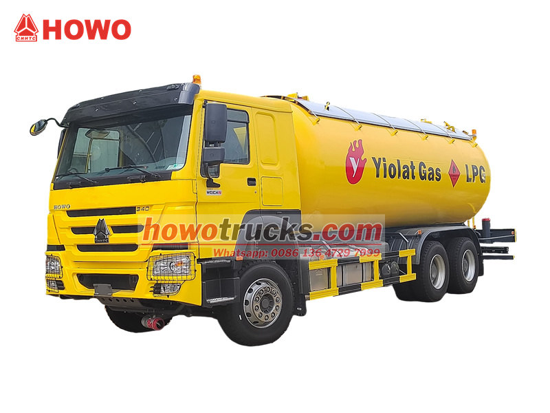 HOWO LPG refueling truck HOWO LPG refueling truck