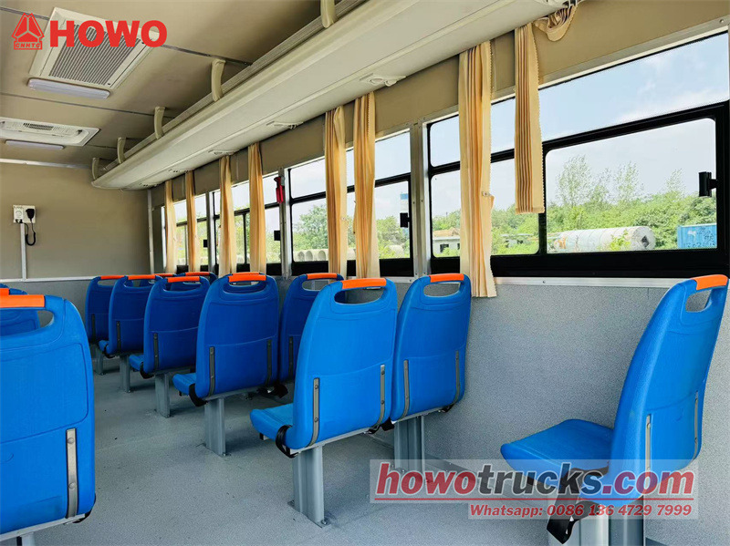 HOWO 4×4 Transport Soldier Truck Troop Carrier Carry 22 people HOWO 4×4 Transport Soldier Truck Troop Carrier Carry 22 people