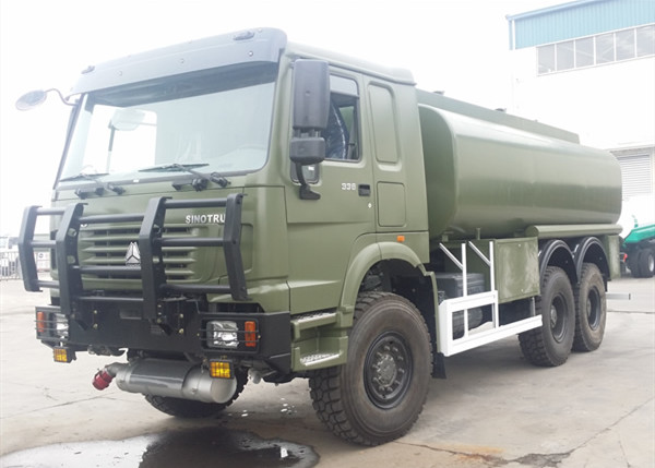 HOWO 6x6 Driving Cab Chassis Truck for fuel tanker