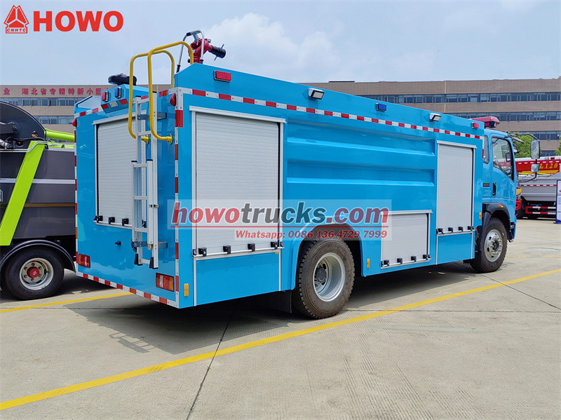 HOWO 4x2  fire fighting truck