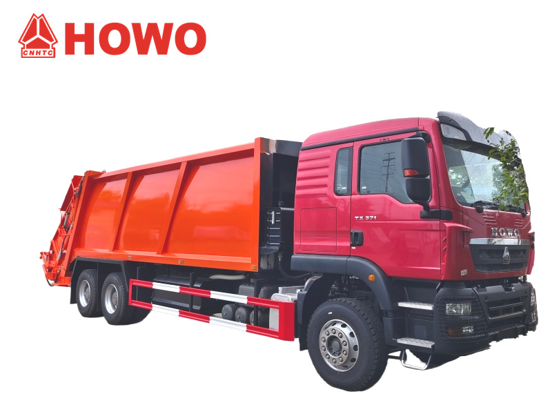 25cbm HOWO TX Garbage Trucks Compactor