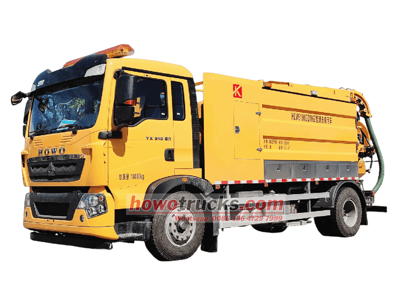 Howo Vacuum Jetting Truck