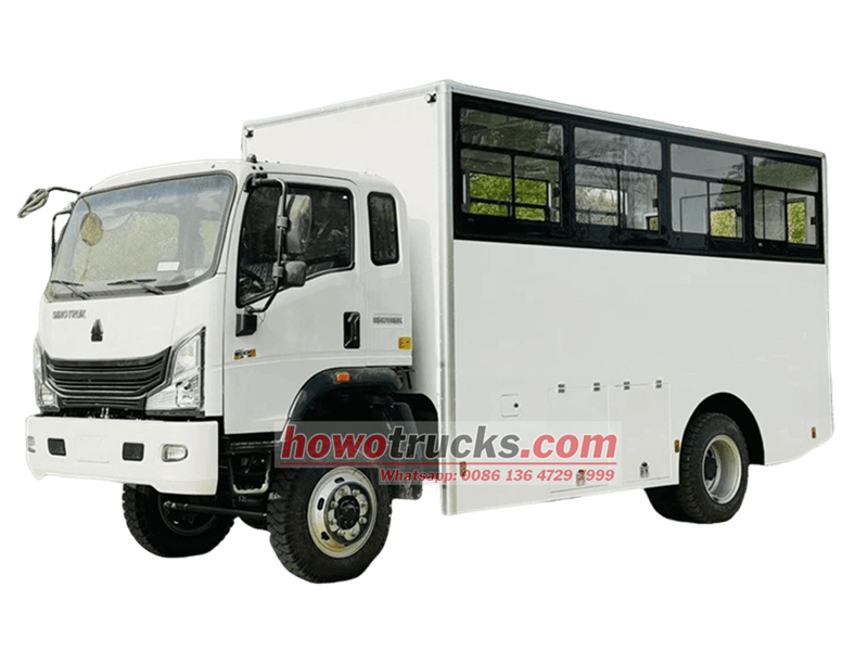 Howo 4x4 Tanker Truck