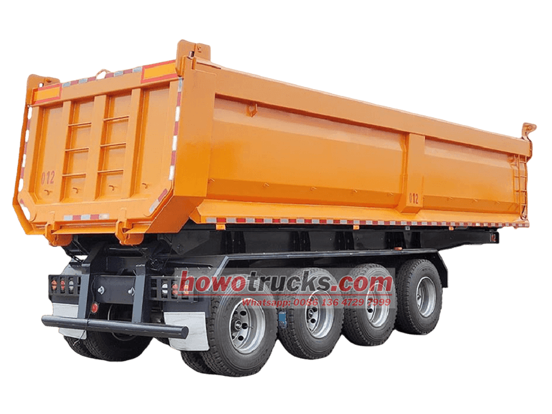 Dumper Seimitrailer