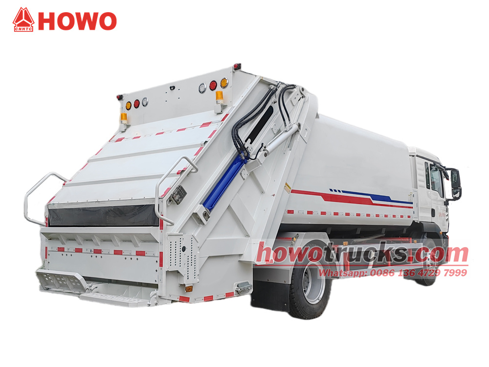 Sinotruk HOWO 16cbm waste compactor truck