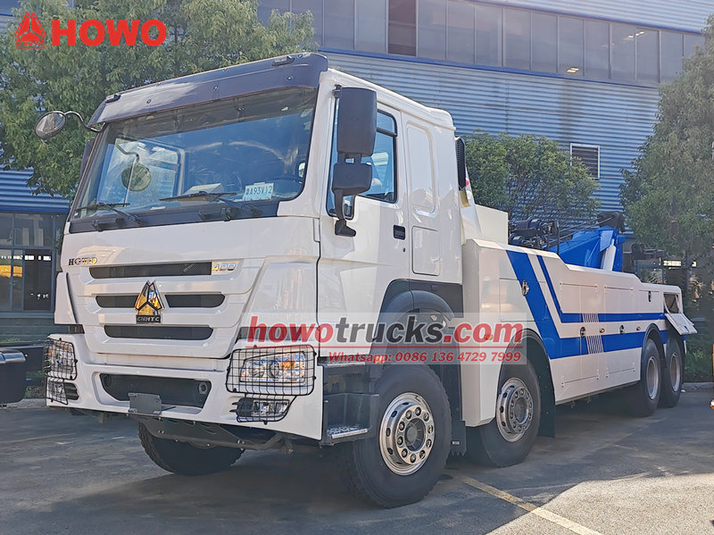 HOWO 12 wheeler heavy tow truck