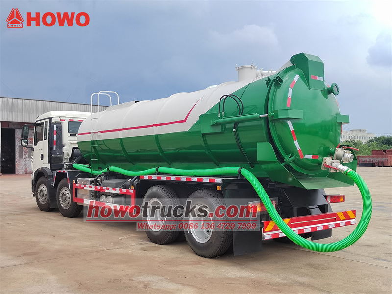 16cbm sewage cleaning truck HOWO