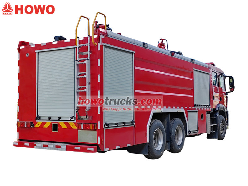 Howo 6x4 fire fighting truck
