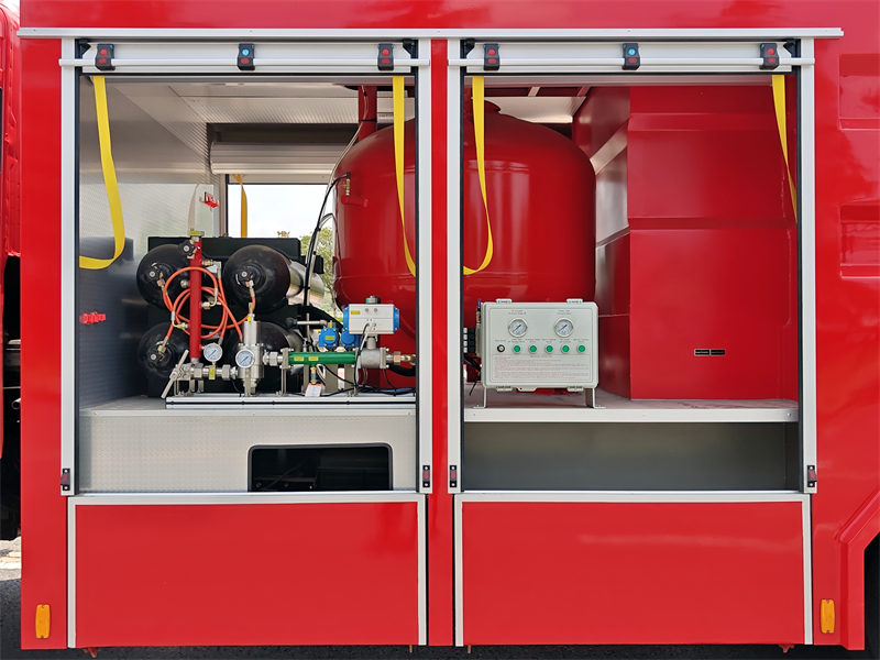 Howo 6x4 fire fighting truck