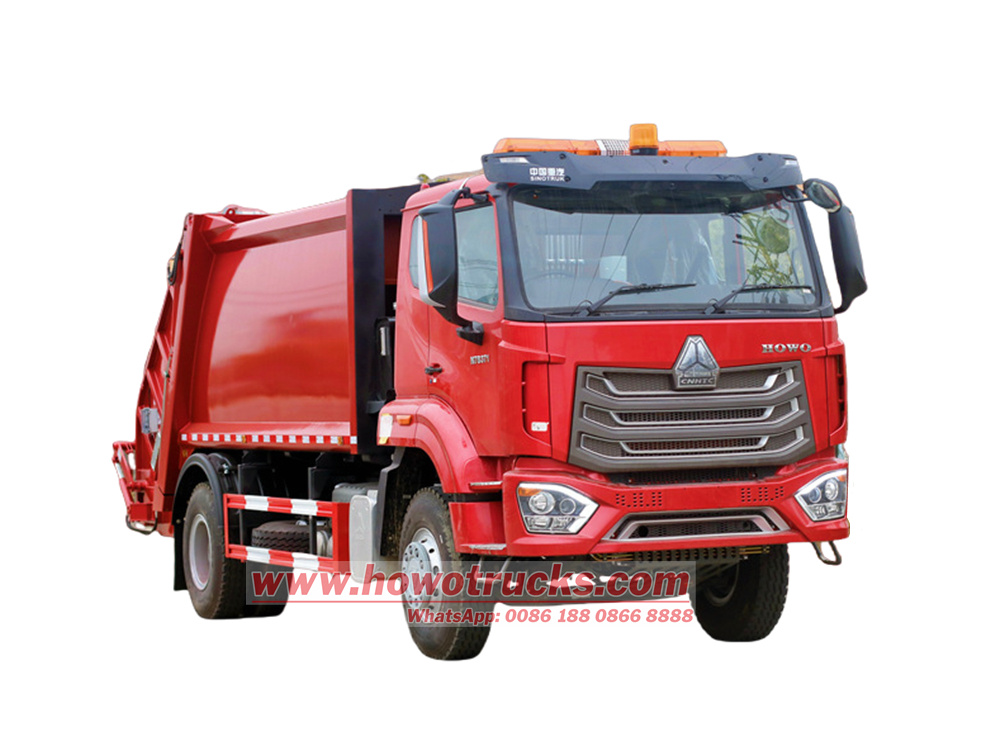 Howo NX 4x2 15cbm garbage disposal truck Howo NX 4x2 15cbm garbage disposal truck