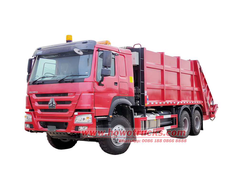 Howo 6X4 20cbm rear loader garbage truck Howo 6X4 20cbm rear loader garbage truck