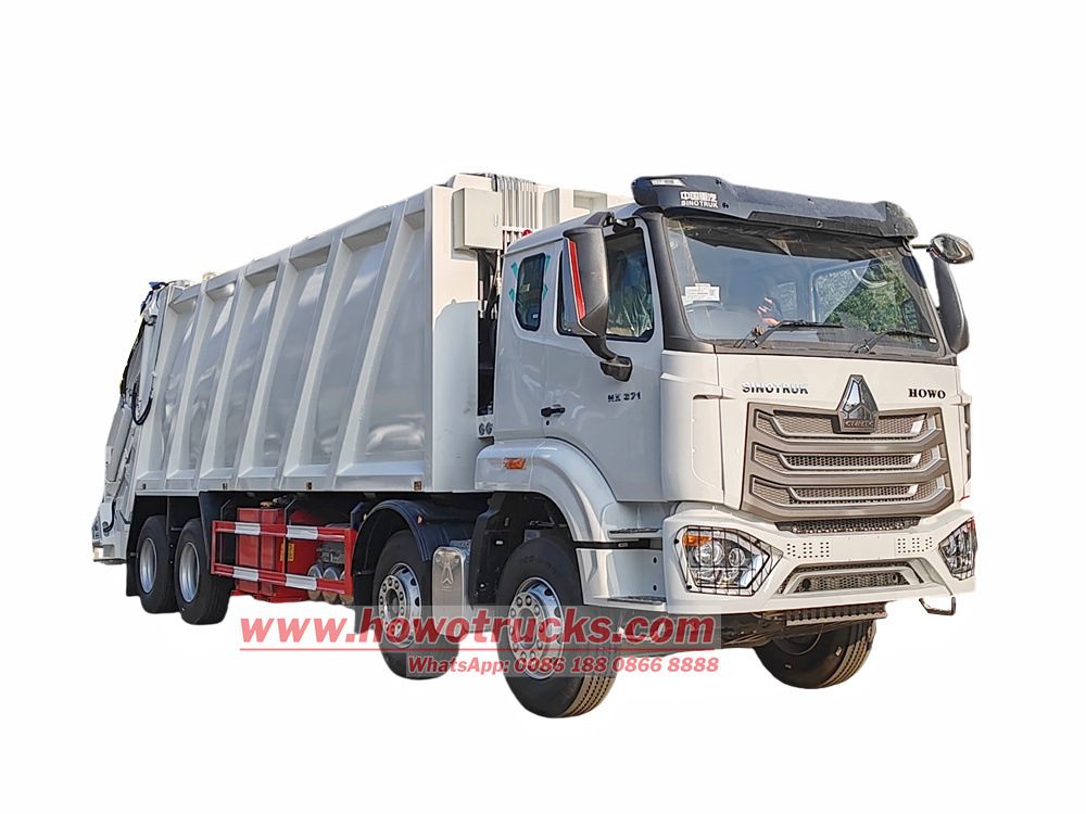 Howo 8X4 35cbm rear loader garbage truck Howo 8X4 35cbm rear loader garbage truck