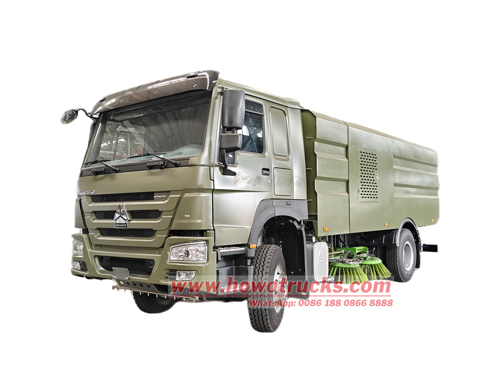 HOWO 4X2 12CBM street sweeper truck HOWO 4X2 12CBM street sweeper truck