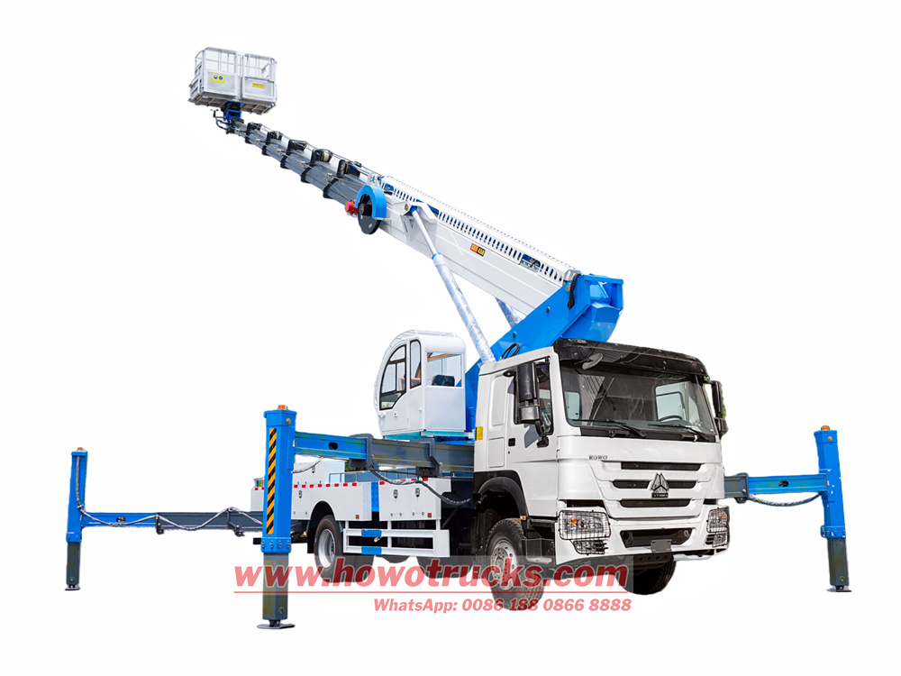 HOWO 45m aerial platform truck