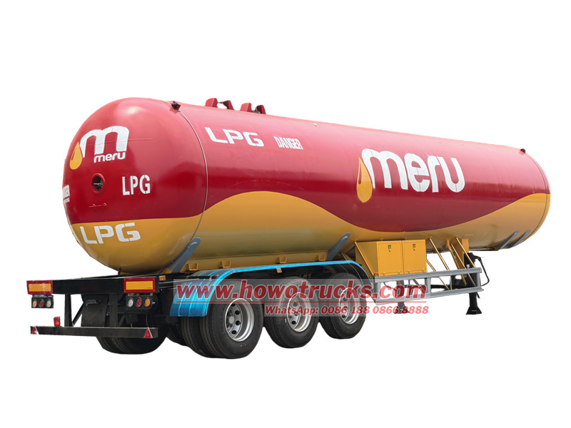 LPG tanker semi-trailer for sale LPG tanker semi-trailer for sale