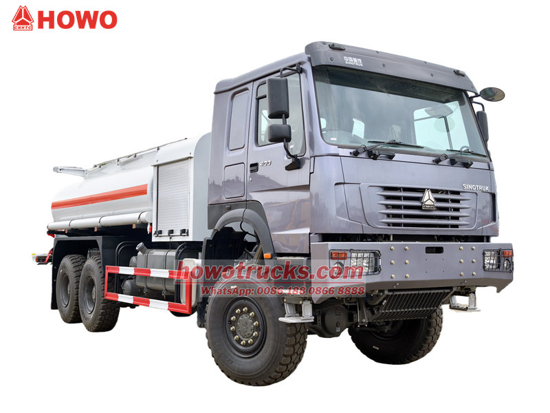 HOWO off road fuel tank truck HOWO off road fuel tank truck