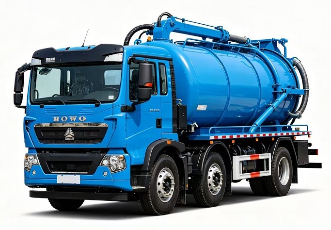 Howo vákuumos jet truck