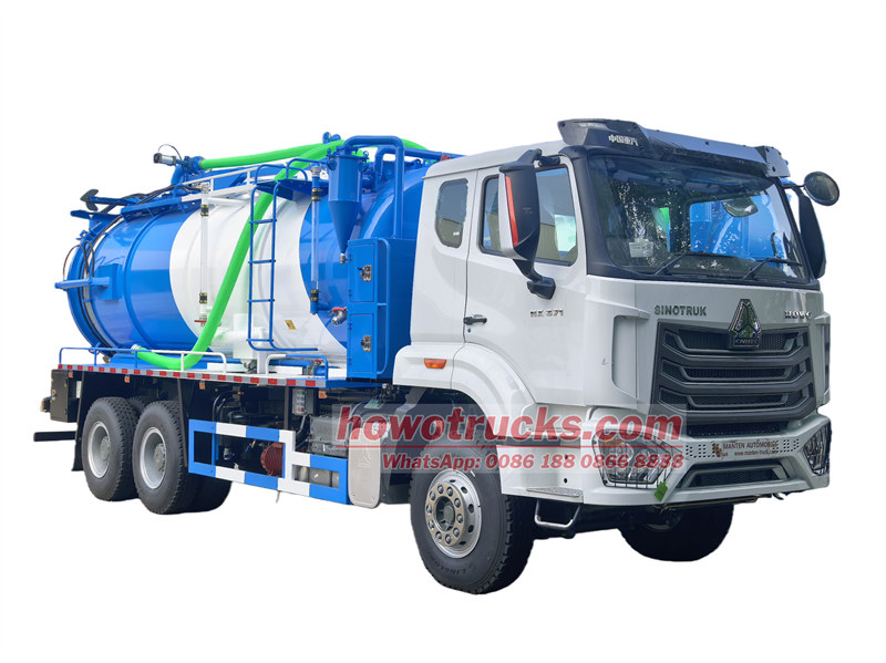 HOWO NX cleaning sewage tank truck
